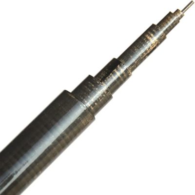 2 sets1.9m 6 Sections 2.1m 7 Sections 2.4m 8 Sections Carbon Solid Tip Travel Fishing Blank Rod Building Component DIY