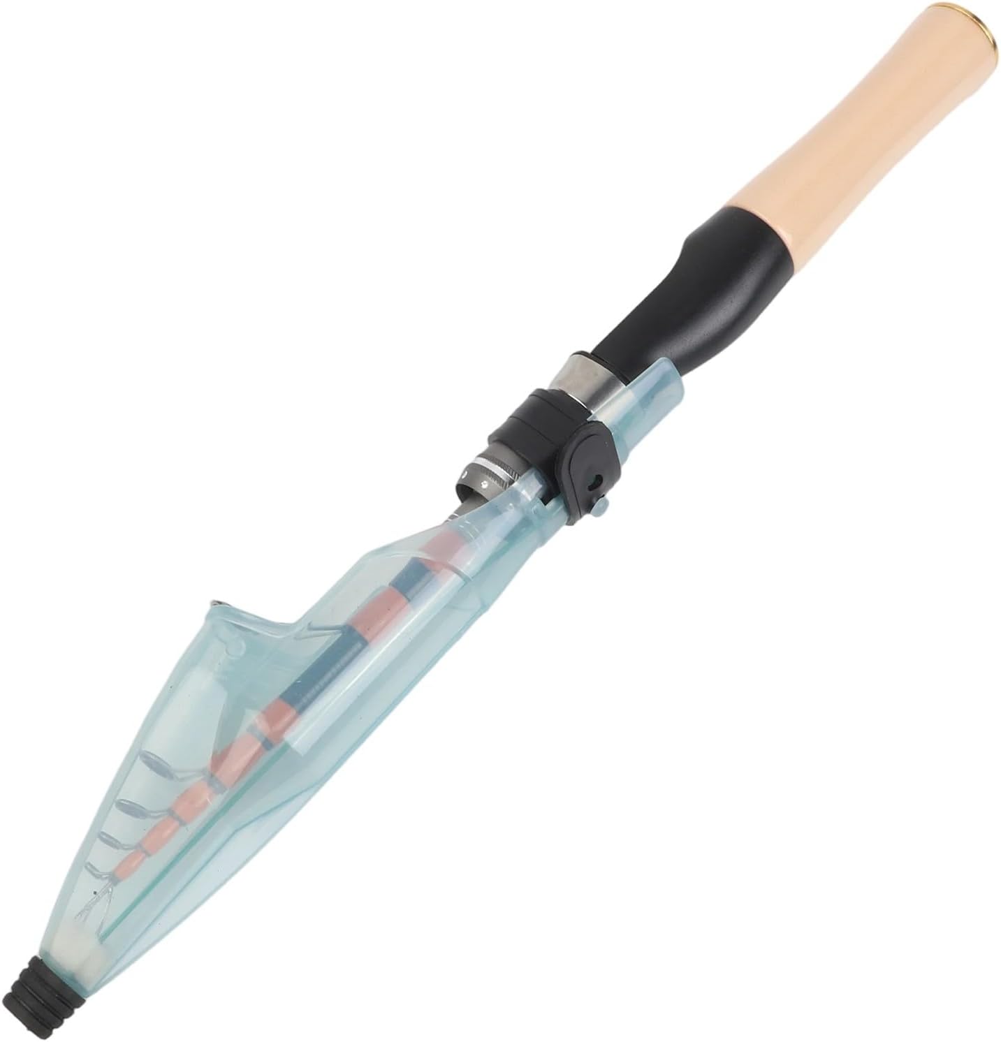 Telescopic Fishing Rod Portable Carbon Fiber Casting Spinner Pole 7 Sections UL Power 410lb Line Weight 150cm Length for Freshwater Saltwater