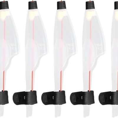 ‌5PCS Telescopic Fishing Rod Tip Caps PVC Rod Pole Top Cover Guards for Sea Fishing Rods Accessory