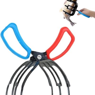 Upgrade 3 Claw Fish Gripper, 2026 New MultiFunctional Metal Fishing Pliers Gripper Catch Fish Control Clamp, Lightweight NonSlip Fish Grabber Tool for Catch Fish Fishing Accessories