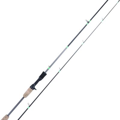 Flexible Fishing Rods, Spinning Rods & Casting Rods, Lightweight Trout Rods 2 Pieces Cork Handle Crappie Fishing