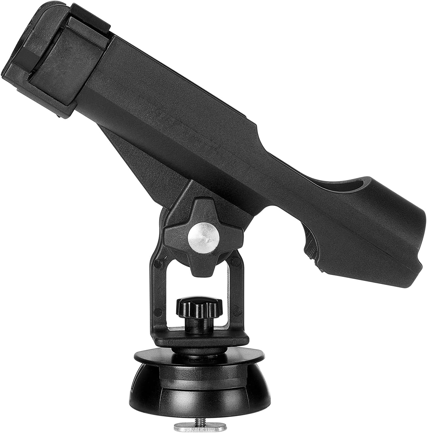 Kayak Fishing Rod Holder Fishing Pole Holder TShaped Screw Mounted/Track Mount On Rail 360° Adjustable with Lock System for Kayak, Canoe, Fishing Boat Accessories